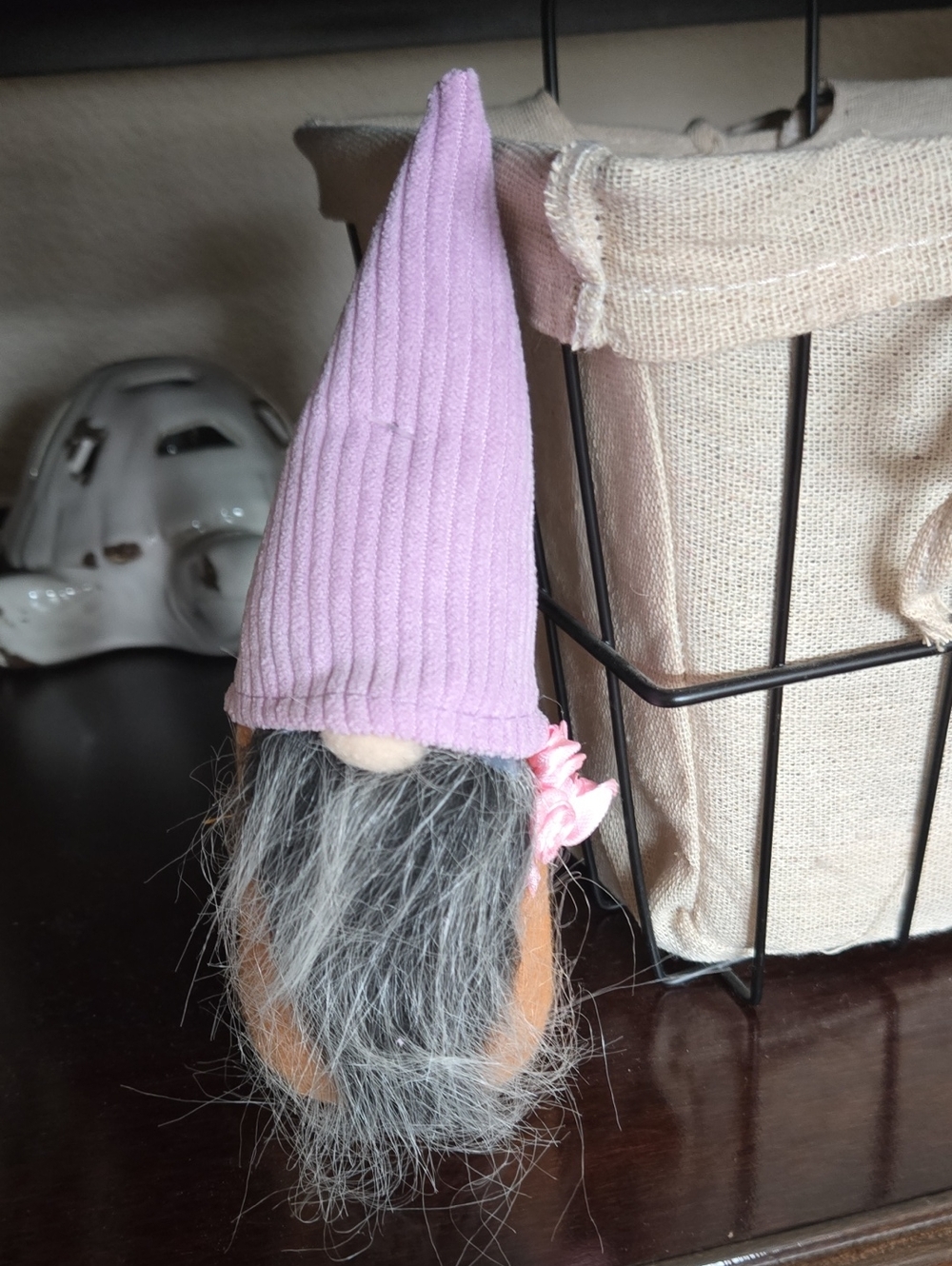Plush Gnome Light Purple Hat